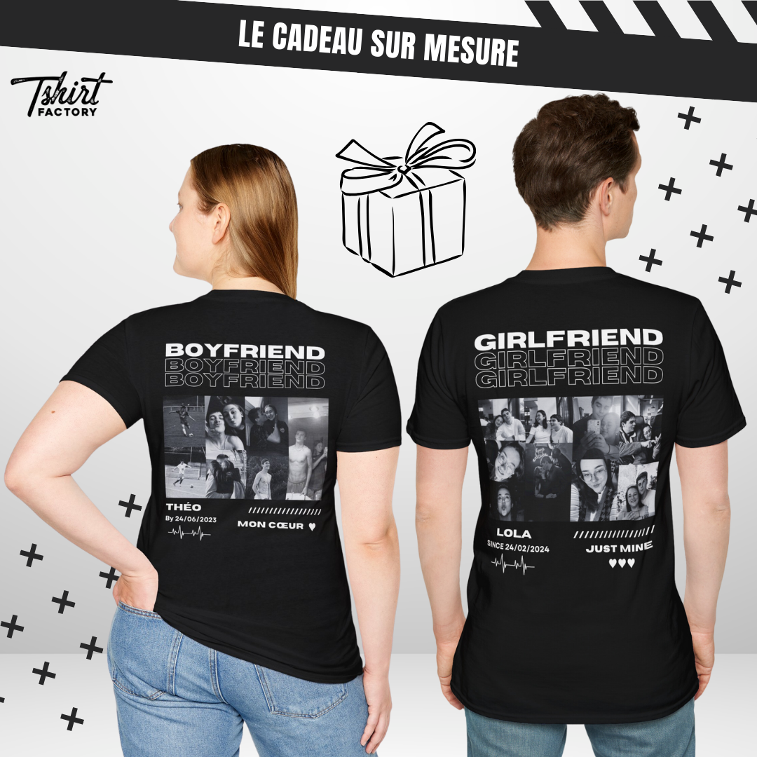 T-SHIRT GIRLFRIEND Votre histoire