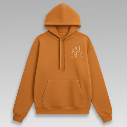 Sweat-shirt brodé personnalisé avec votre photo