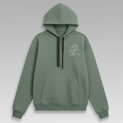 Sweat-shirt brodé personnalisé avec votre photo