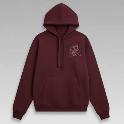 Sweat-shirt brodé personnalisé avec votre photo